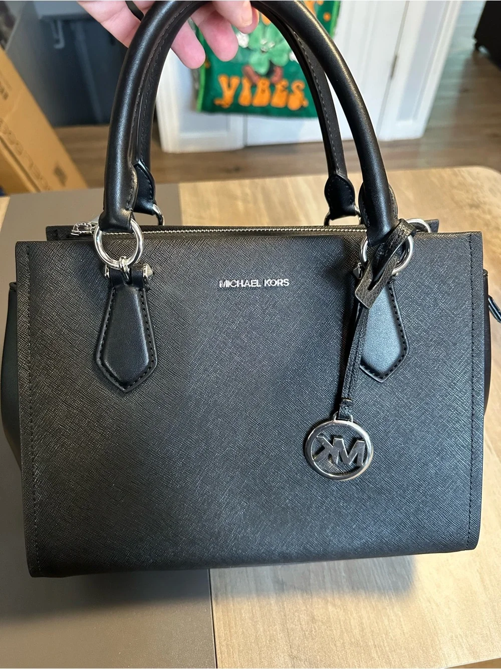 Black Michael Kors Satchel Bag